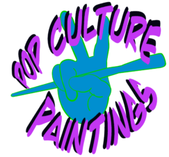 The official logo for Pop culture paintings