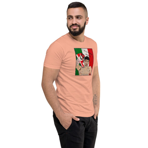 mens fitted t shirt desert pink right front 647e43948e8c7