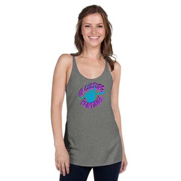 womens racerback tank top premium heather front 6480c4f447733