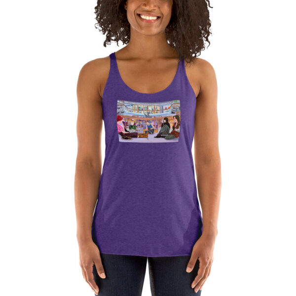 womens racerback tank top purple rush front 6480e17a103fe