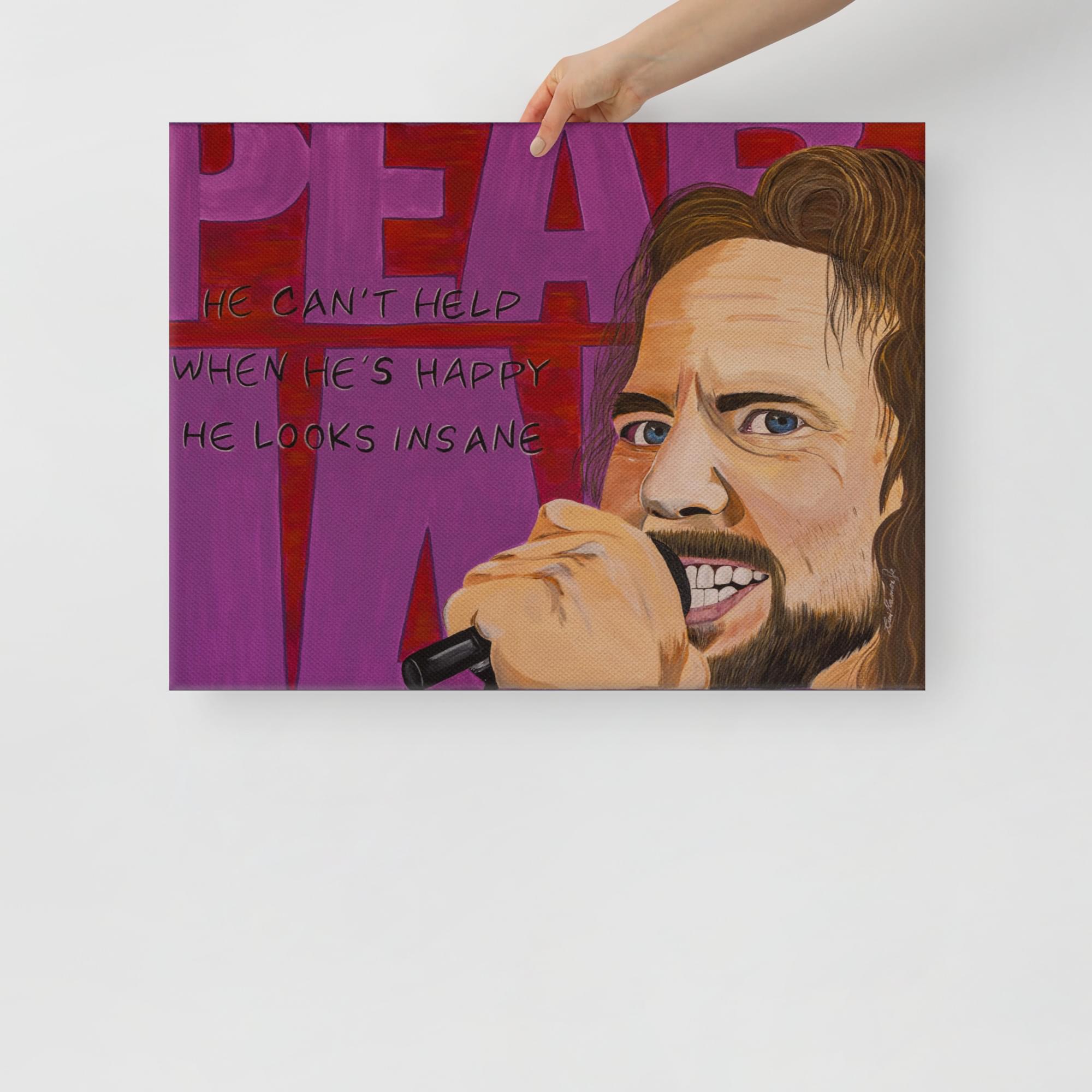 Eddie Vedder Crazy Eyes 18x24 inch 1 Eddie Vedder Crazy Eyes 18x24 inch